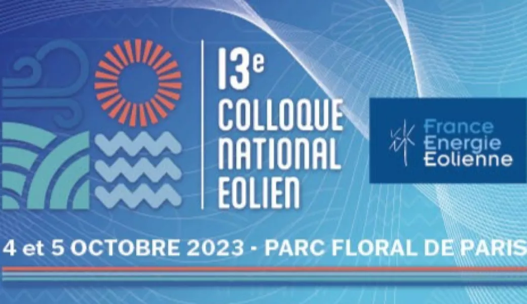 Participation au Colloque National Eolien 2023